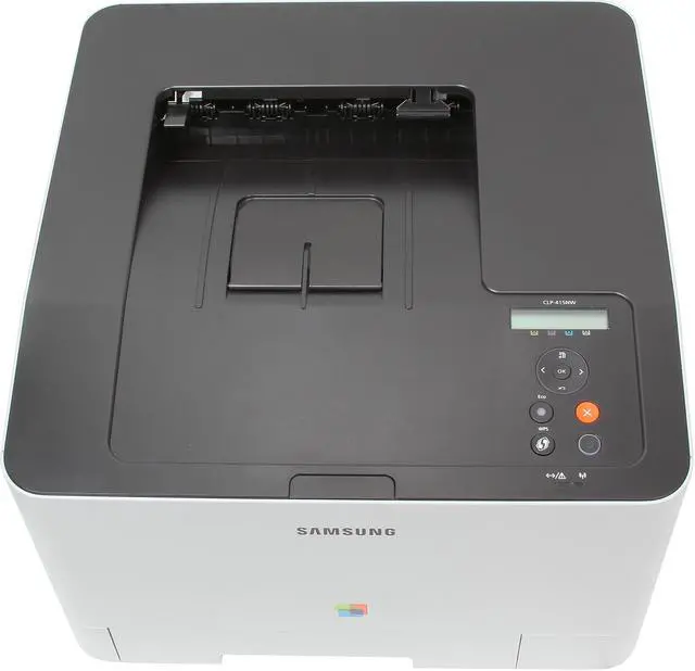 Alt view image 5 of 9 - Samsung CLP Series CLP-415NW Workgroup Up to 19 ppm 9600 x 600 dpi Color Print Quality Color Ethernet (RJ-45) / USB / Wi-Fi Laser Printer
