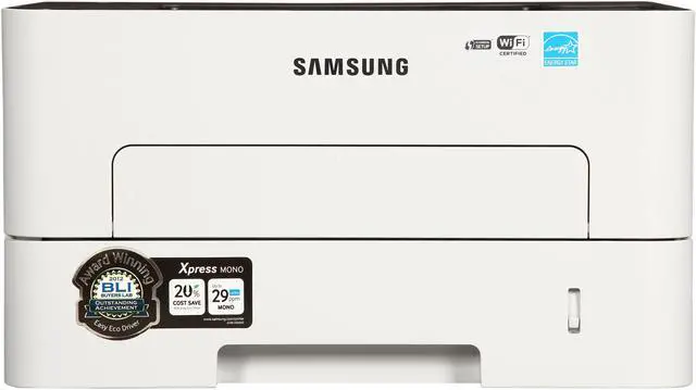 Alt view image 2 of 9 - Samsung Xpress SL-M2825DW Duplex Wireless/USB Monochrome Laser Printer