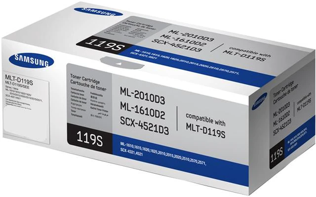 Main image of Samsung MLT-D119S Toner Cartridge - Black