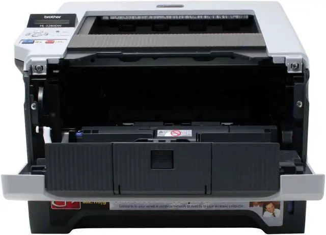 Alt view image 6 of 12 - Brother HL-5280DW Workgroup Up to 30ppm; up to 13 sides per minute in duplex mode Monochrome Ethernet (RJ-45) / LPT / USB / Wi-Fi Laser Printer