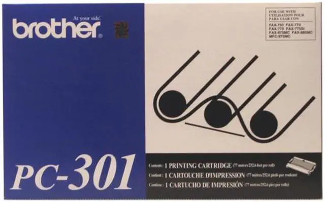 Alt view image 2 of 3 - Brother PC301 Print Cartridge - Black