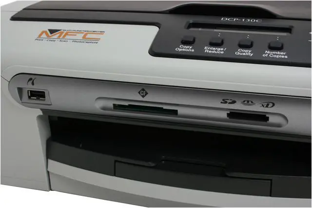 Alt view image 6 of 15 - Brother DCP series DCP-130C Up to 25 ppm Black Print Speed 6000 x 1200 dpi Color Print Quality USB InkJet MFC / All-In-One Color Printer