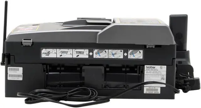 Alt view image 11 of 18 - Brother MFC series MFC-845cw up to 27ppm Black Print Speed 6000 x 1200 dpi Color Print Quality Ethernet (RJ-45) / USB InkJet MFC / All-In-One Color Printer
