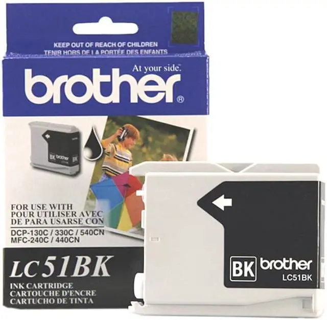 Alt view image 2 of 2 - Brother LC51BK Innobella Ink Cartridge - Black