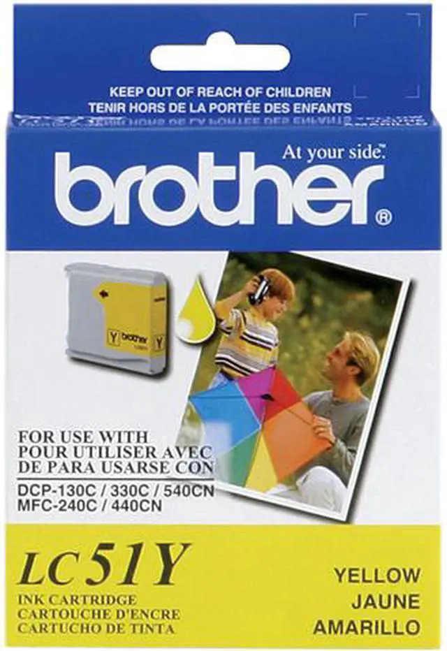 Main image of Brother LC51Y Innobella Ink Cartridge - Yellow