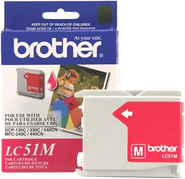 Alt view image 2 of 2 - Brother LC51M Innobella Ink Cartridge - Magenta