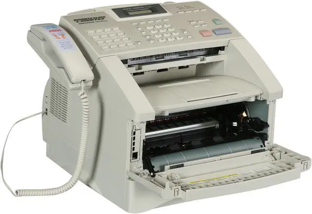 Alt view image 8 of 10 - Brother IntelliFax-4100e 33.6Kbps High-Speed Business-Class Laser Fax