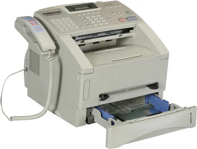 Alt view image 9 of 10 - Brother IntelliFax-4100e 33.6Kbps High-Speed Business-Class Laser Fax