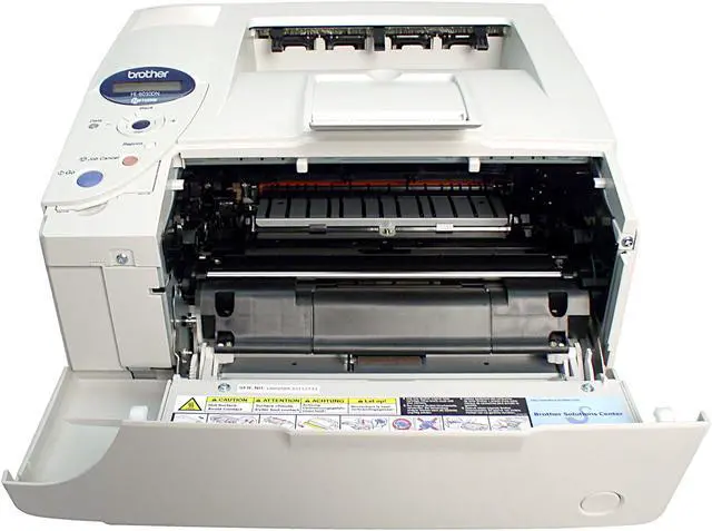 Alt view image 2 of 7 - Brother HL Series HL-6050DN Workgroup Up to 25 ppm Monochrome Ethernet (RJ-45) / LPT / USB Laser Printer