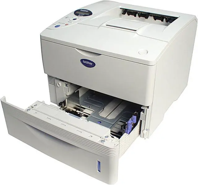 Alt view image 3 of 7 - Brother HL Series HL-6050DN Workgroup Up to 25 ppm Monochrome Ethernet (RJ-45) / LPT / USB Laser Printer
