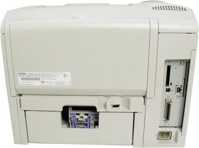 Alt view image 5 of 7 - Brother HL Series HL-6050DN Workgroup Up to 25 ppm Monochrome Ethernet (RJ-45) / LPT / USB Laser Printer