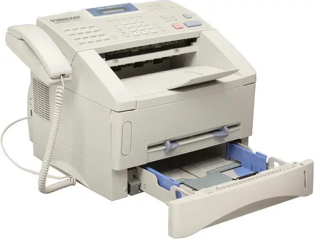 Alt view image 7 of 8 - Brother IntelliFAX FAX4750E (4750E) 33.6Kbps B/W Laser Technology High Speed Business Class Fax / Phone / Copier