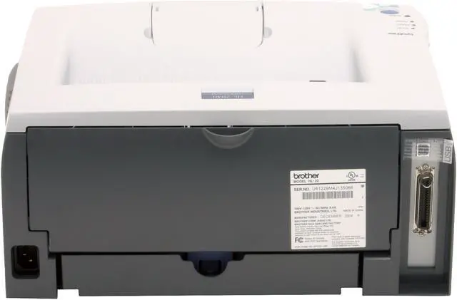 Alt view image 6 of 10 - Brother HL Series HL-2040 Personal Up to 20 ppm Monochrome LPT / USB Laser Printer