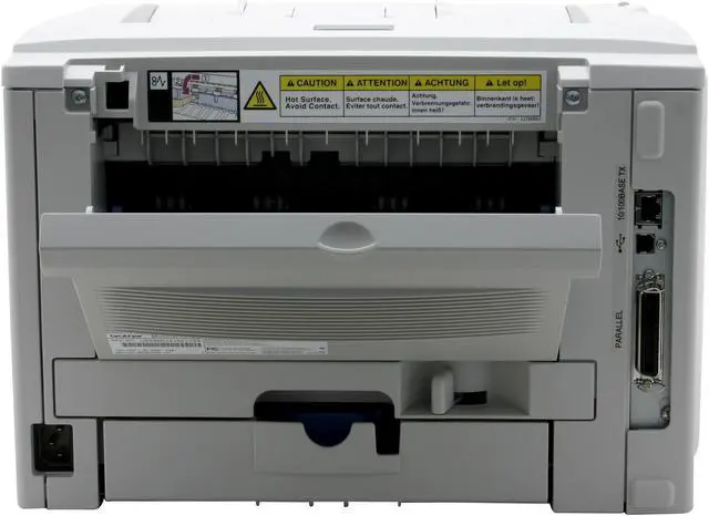 Alt view image 7 of 10 - Brother HL Series HL-5170DN Up to 21 ppm Monochrome Ethernet (RJ-45) / LPT / USB Laser Printer