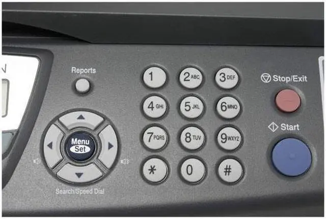 Alt view image 8 of 13 - Brother MFC Series MFC-7820N Workgroup Up to 20 ppm Monochrome Ethernet (RJ-45) / LPT / USB Laser Printer