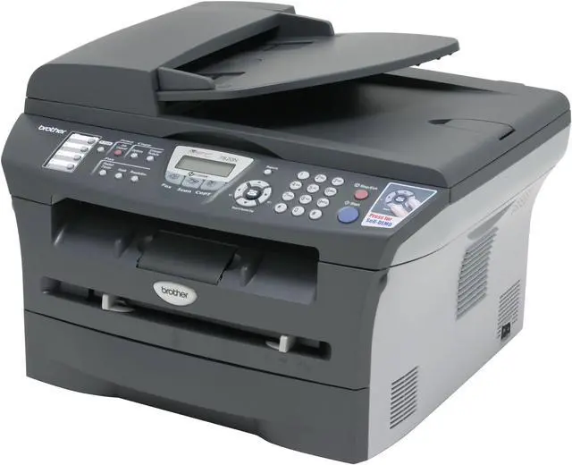 Main image of Brother MFC Series MFC-7820N Workgroup Up to 20 ppm Monochrome Ethernet (RJ-45) / LPT / USB Laser Printer