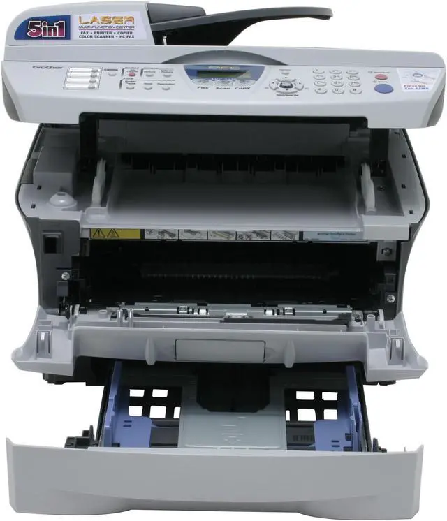 Alt view image 5 of 13 - Brother MFC Series MFC-7420 MFC / All-In-One Up to 20 ppm Monochrome LPT / USB Laser Printer