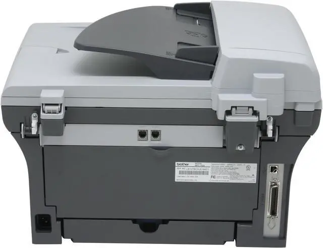 Alt view image 9 of 13 - Brother MFC Series MFC-7420 MFC / All-In-One Up to 20 ppm Monochrome LPT / USB Laser Printer