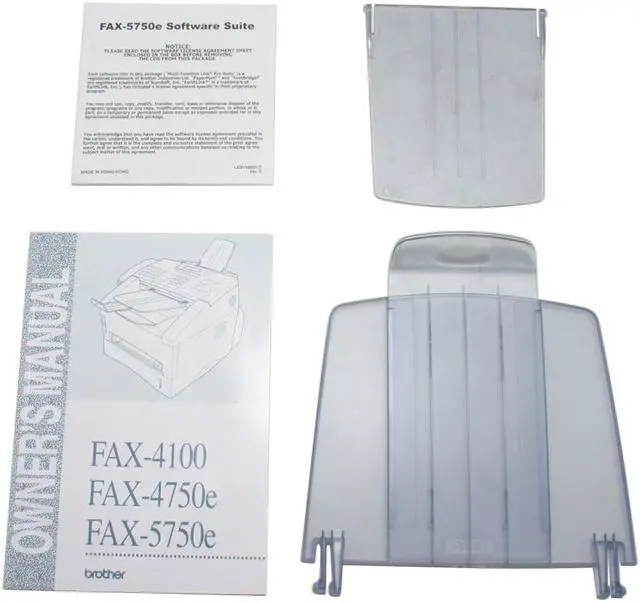 Alt view image 10 of 11 - brother IntelliFax-5750e PPF5750E 33.6Kbps Laser High Performance Business Class Fax