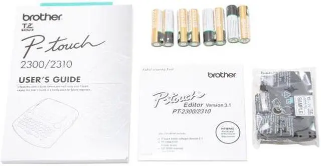 Alt view image 4 of 5 - Brother P-Touch PT-2300 Thermal Transfer 10 mm / sec. 180 dpi Label Printer