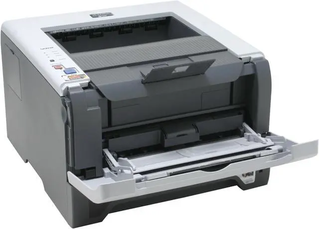 Alt view image 7 of 10 - Brother HL Series HL-5250DN Workgroup Up to 30 ppm Monochrome Ethernet (RJ-45) / LPT / USB Laser Printer
