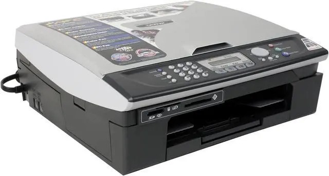 Alt view image 3 of 11 - Brother MFC series MFC-210C 20 ppm Black Print Speed 6000 x 1200 dpi Color Print Quality USB InkJet MFC / All-In-One Color Printer