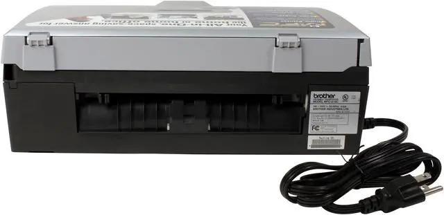 Alt view image 5 of 11 - Brother MFC series MFC-210C 20 ppm Black Print Speed 6000 x 1200 dpi Color Print Quality USB InkJet MFC / All-In-One Color Printer