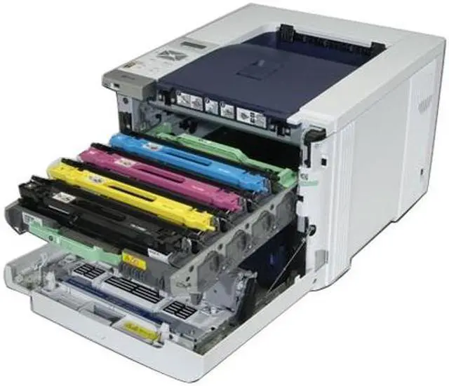 Alt view image 3 of 8 - Brother HL Series HL-4040CN Workgroup Up to 21 ppm 2400 x 600 dpi Color Print Quality Color Ethernet (RJ-45) / USB Laser Printer