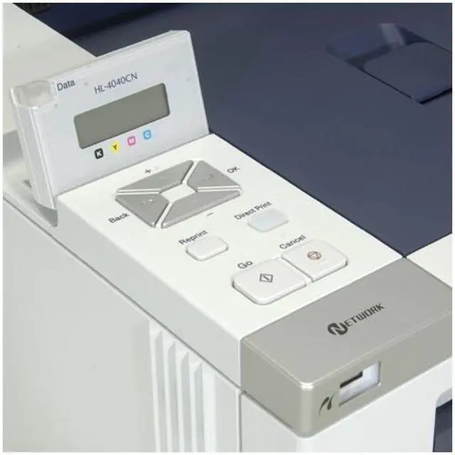 Alt view image 5 of 8 - Brother HL Series HL-4040CN Workgroup Up to 21 ppm 2400 x 600 dpi Color Print Quality Color Ethernet (RJ-45) / USB Laser Printer