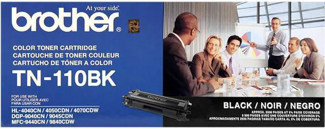 Main image of Brother TN110BK Toner Cartridge - Black