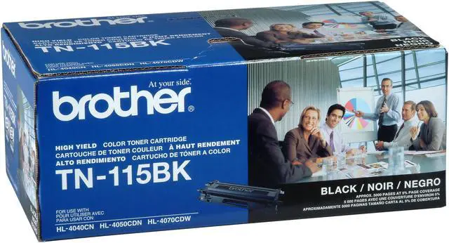 Alt view image 2 of 3 - Brother TN115BK High Yield Toner Cartridge - Black