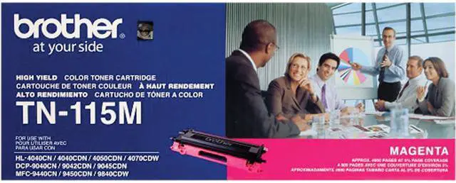 Main image of Brother TN115M High Yield Toner Cartridge - Magenta