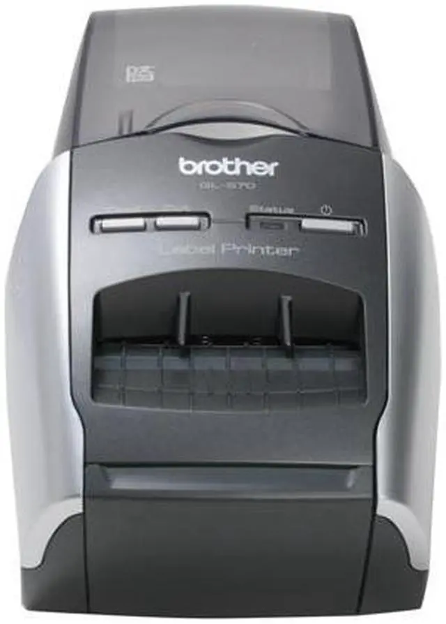 Alt view image 2 of 9 - Brother QL-570 QL-570 Professional PC Label Printer, 68 Labels/Min, 5-3/10w x 5-3/5d x 8-1/5h