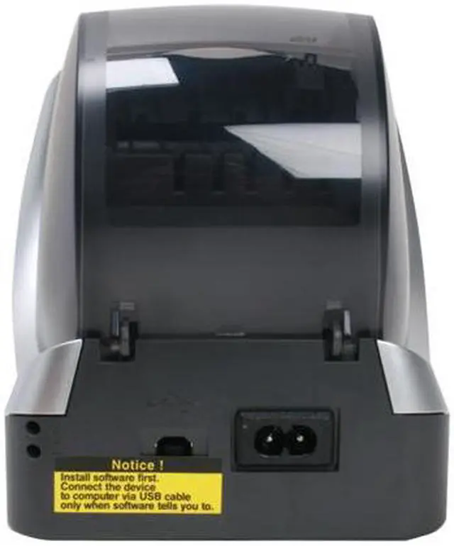 Alt view image 4 of 9 - Brother QL-570 QL-570 Professional PC Label Printer, 68 Labels/Min, 5-3/10w x 5-3/5d x 8-1/5h