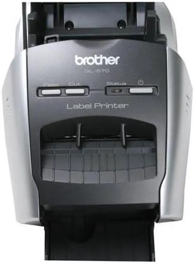 Alt view image 6 of 9 - Brother QL-570 QL-570 Professional PC Label Printer, 68 Labels/Min, 5-3/10w x 5-3/5d x 8-1/5h