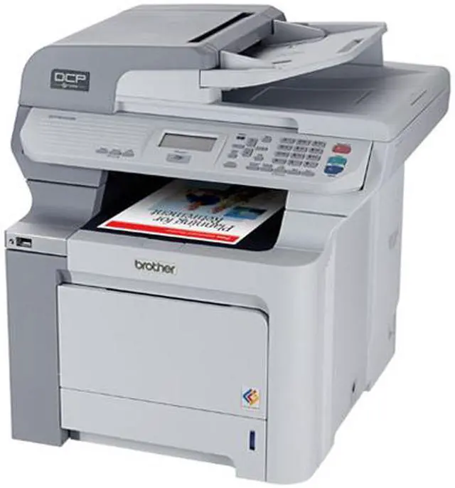 Main image of Brother DCP Series DCP-9045CDN MFC / All-In-One Up to 21 ppm 2400 x 600 dpi Color Print Quality Color Ethernet (RJ-45) / USB Laser Printer