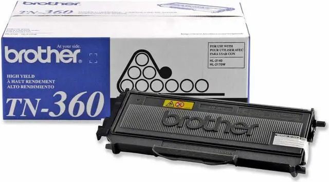 Alt view image 3 of 3 - Brother TN360 High Yield Toner Cartridge - Black
