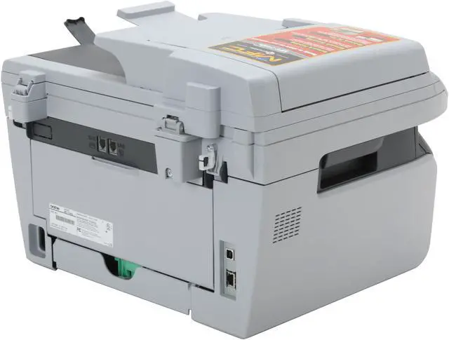 Alt view image 5 of 12 - brother MFC-7440N Monochrome Laser All-in-One Printer with Networking