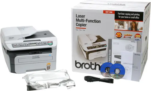 Alt view image 13 of 13 - brother DCP-7040 Monochrome Laser Multi-Function Copier