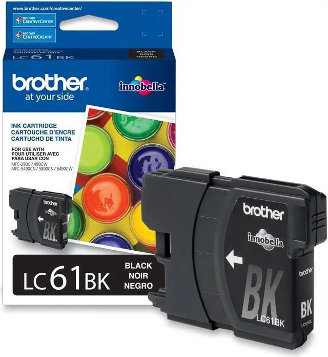 Alt view image 2 of 2 - Brother LC61BK Innobella Ink Cartridge - Black