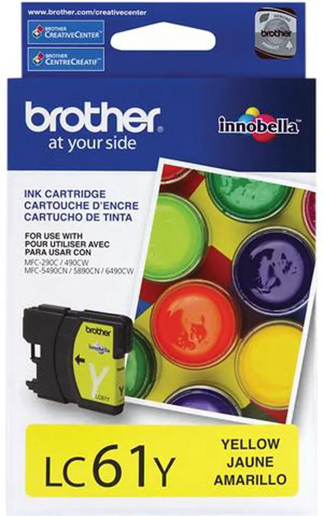 Main image of Brother LC61Y Innobella Ink Cartridge - Yellow