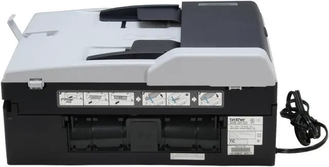 Alt view image 4 of 19 - Brother MFC series MFC-240C Up to 25 ppm Black Print Speed 6000 x 1200 dpi Color Print Quality USB InkJet MFC / All-In-One Color Printer