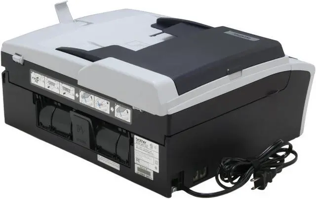 Alt view image 5 of 19 - Brother MFC series MFC-240C Up to 25 ppm Black Print Speed 6000 x 1200 dpi Color Print Quality USB InkJet MFC / All-In-One Color Printer