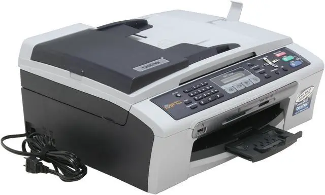 Alt view image 7 of 19 - Brother MFC series MFC-240C Up to 25 ppm Black Print Speed 6000 x 1200 dpi Color Print Quality USB InkJet MFC / All-In-One Color Printer