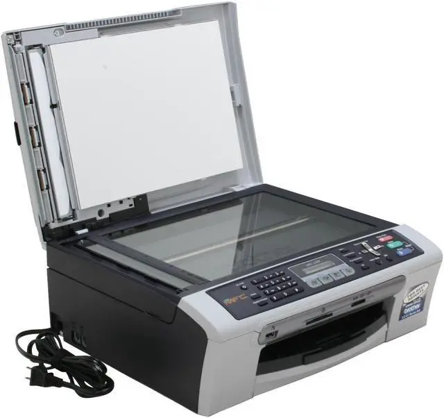Alt view image 9 of 19 - Brother MFC series MFC-240C Up to 25 ppm Black Print Speed 6000 x 1200 dpi Color Print Quality USB InkJet MFC / All-In-One Color Printer