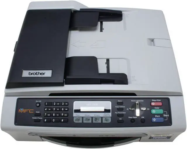 Alt view image 10 of 19 - Brother MFC series MFC-240C Up to 25 ppm Black Print Speed 6000 x 1200 dpi Color Print Quality USB InkJet MFC / All-In-One Color Printer
