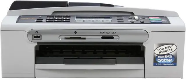 Alt view image 14 of 19 - Brother MFC series MFC-240C Up to 25 ppm Black Print Speed 6000 x 1200 dpi Color Print Quality USB InkJet MFC / All-In-One Color Printer