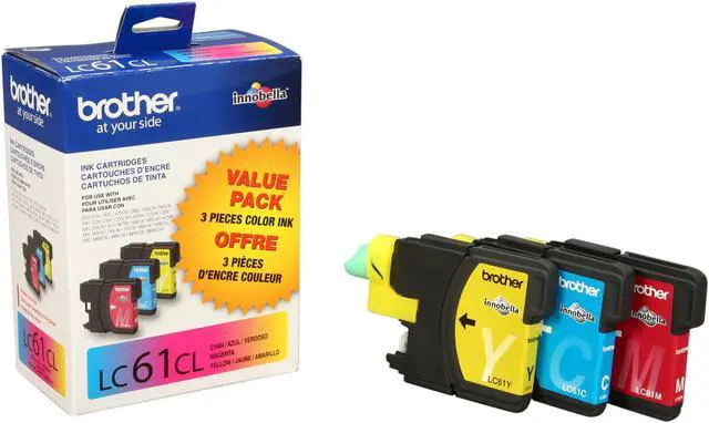 Alt view image 8 of 8 - Brother LC613PKS Innobella Ink Cartridge - Combo Pack - Cyan/Magenta/Yellow