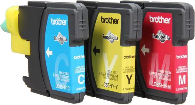 Alt view image 2 of 7 - Brother LC653PKS High Yield Innobella Ink Cartridge - Combo Pack - Cyan/Magenta/Yellow