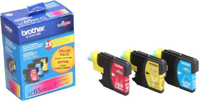 Alt view image 7 of 7 - Brother LC653PKS High Yield Innobella Ink Cartridge - Combo Pack - Cyan/Magenta/Yellow